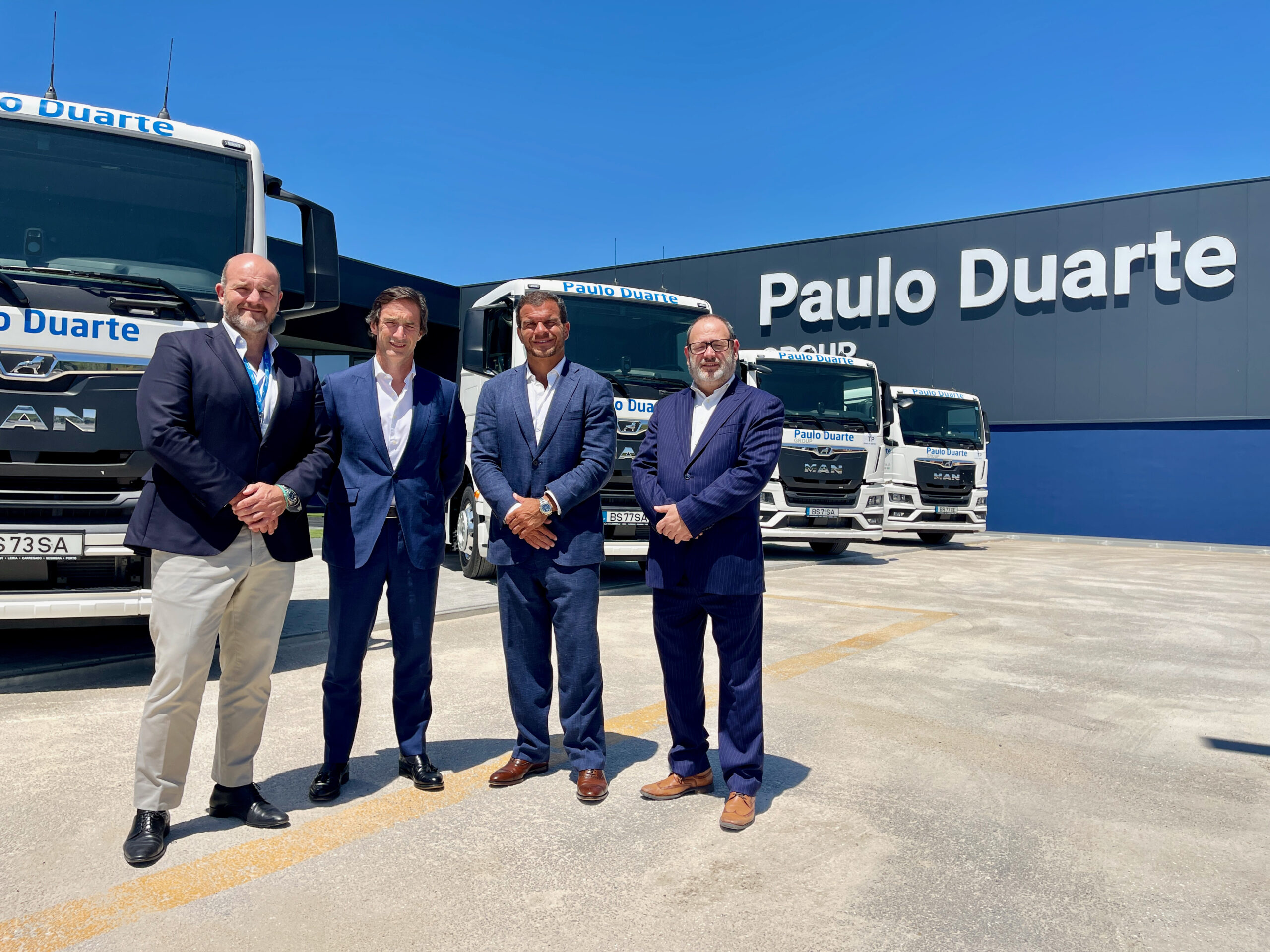 Grupo Paulo Duarte reforça frota com 140 camiões MAN TGX