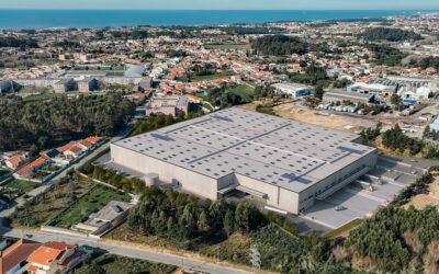 Novo centro logístico da Logicor está em construção em Vila Nova de Gaia