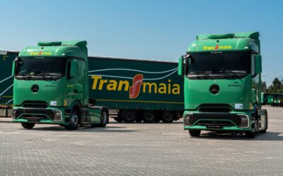Transmaia reforça frota com 10 Mercedes-Benz Actros L