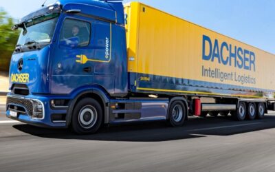 Dachser testa camião elétrico de longa distância