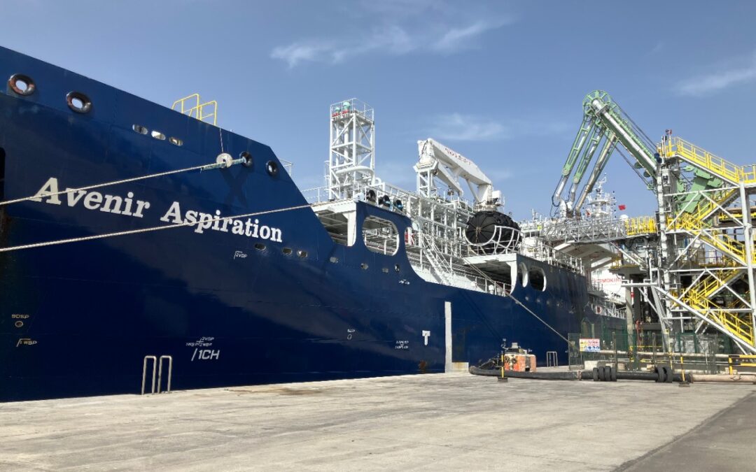 Axpo estreia abastecimento Bio-GNL ship-to-ship em Espanha