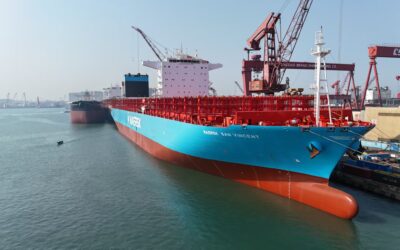 Maersk implementa programa de eficiência que abrange 200 navios