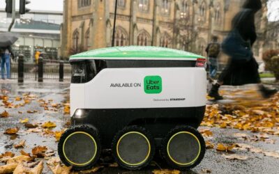 Uber anuncia entregas com robôs autónomos no Reino Unido