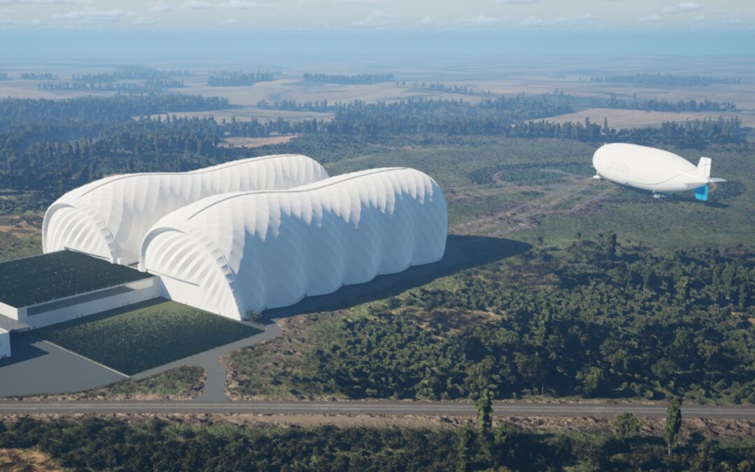 Dirigível para transporte de cargas pesadas começa a ser construído em França