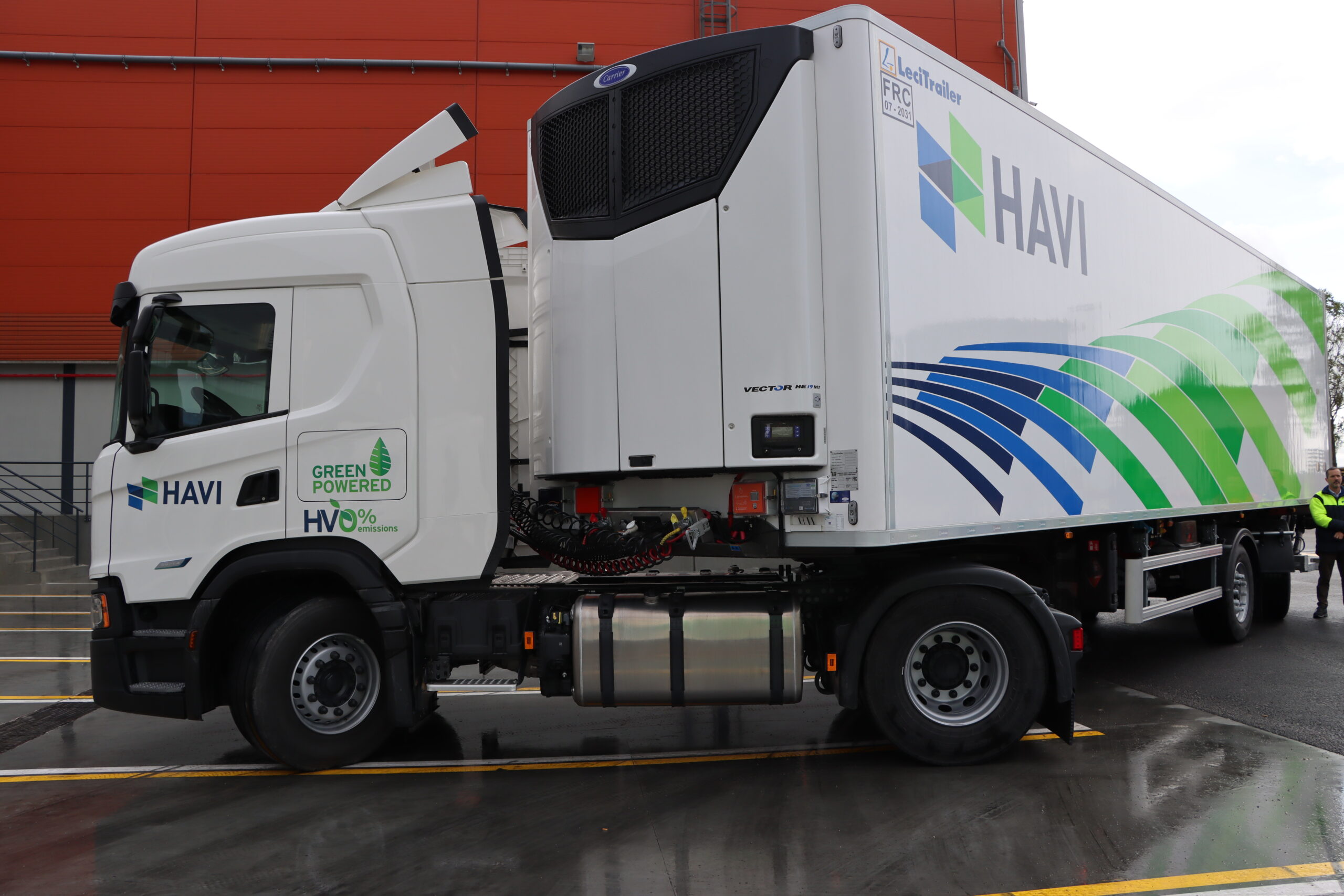 HAVI integra dois semirreboques elétricos na operação em Portugal