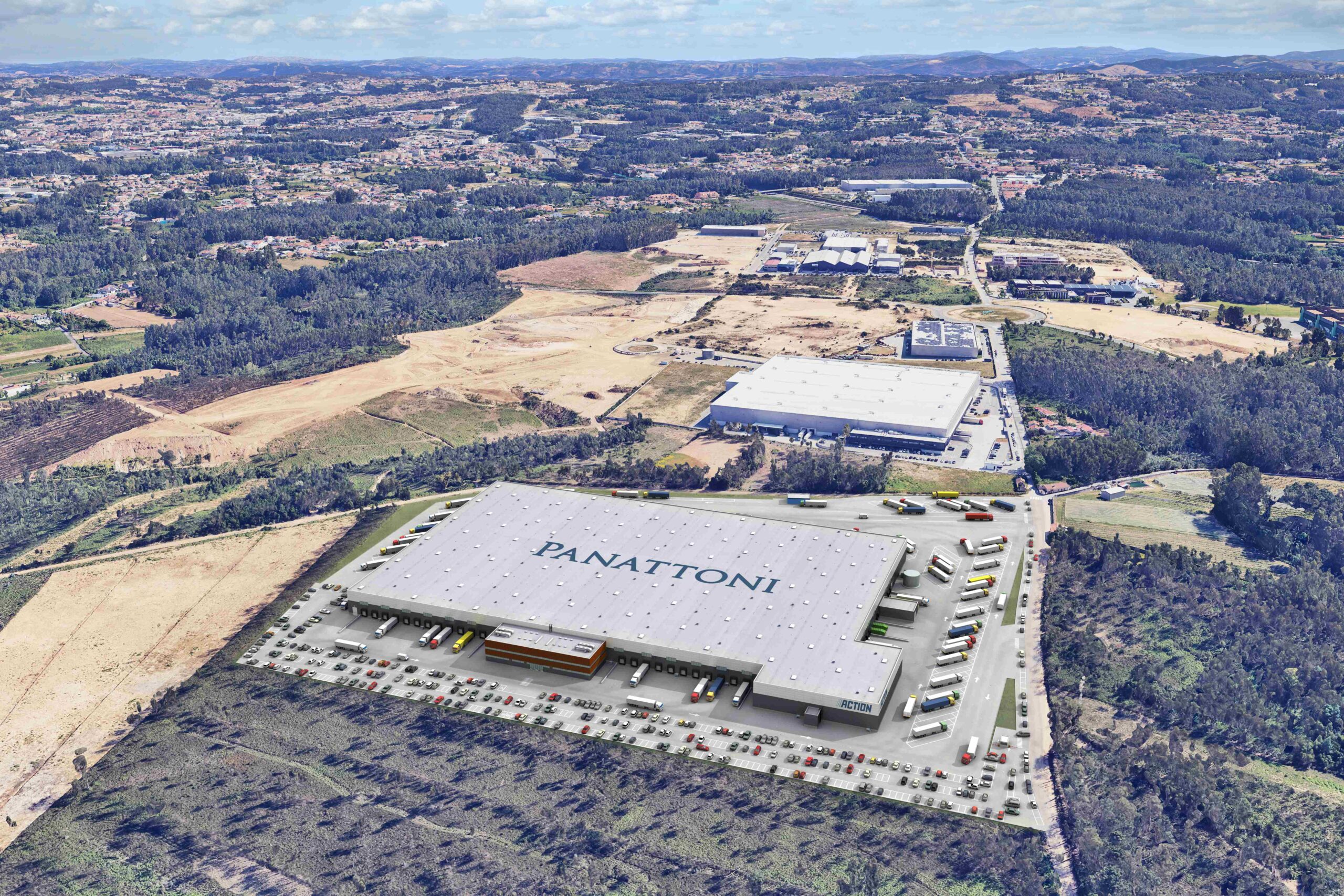 Panattoni constrói centro de distribuição de 60.000 m² para a Action em Santa Maria da Feira