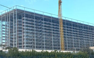 Novo armazém automático da Sonae Arauco construído pela Costo Intralogistics