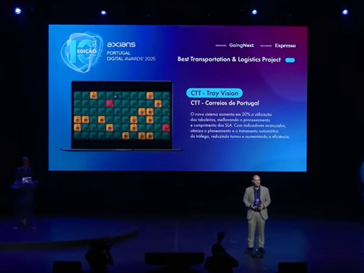 CTT Tray Vision distinguido nos Portugal Digital Awards