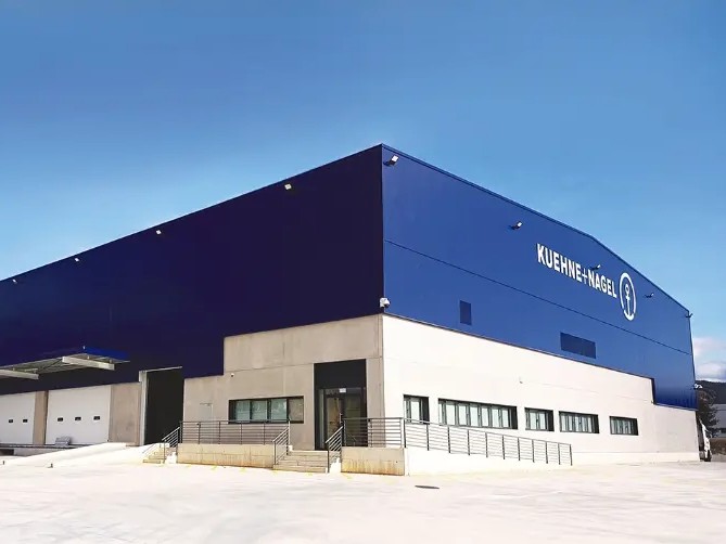 Kuehne+Nagel abre hub logístico em Pamplona