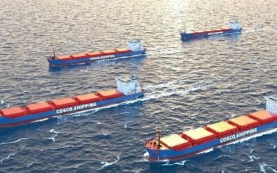 Cosco encomenda primeiros porta-contentores a LNG