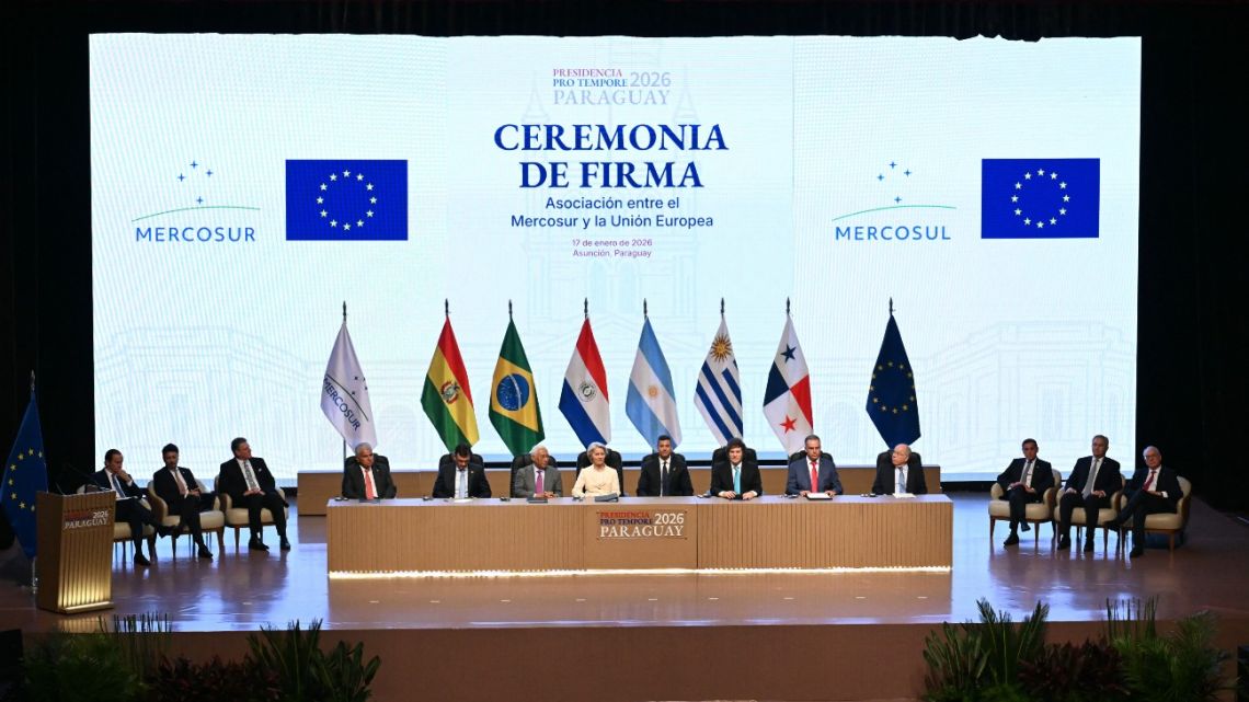 Assinado acordo entre UE e Mercosul