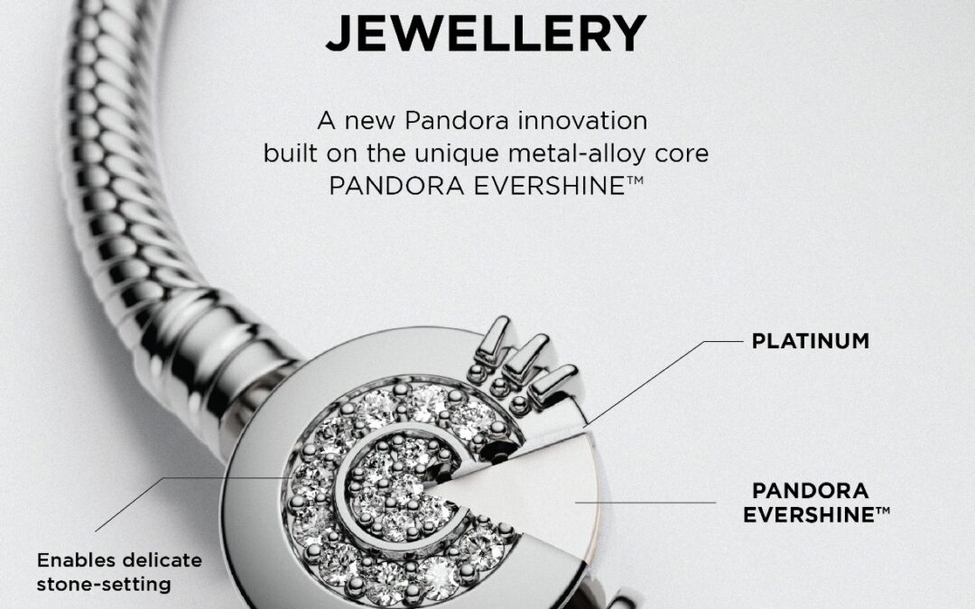 Pandora reduz dependência da prata devido a aumento de custos