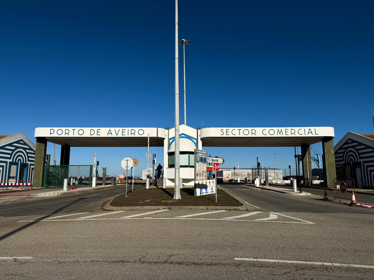 Investimento de 4,6M dota porto de Aveiro de portarias digitais