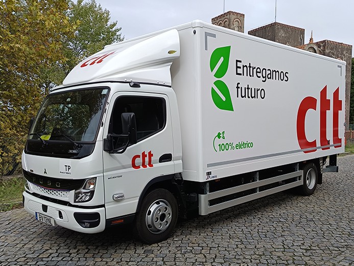 CTT estreiam camião 100% elétrico