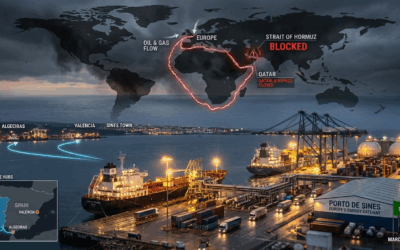 Energia, risco e rotas: o efeito Ormuz nas supply chains europeias