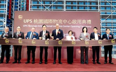 UPS investe 100M$ em centro logístico em Taiwan