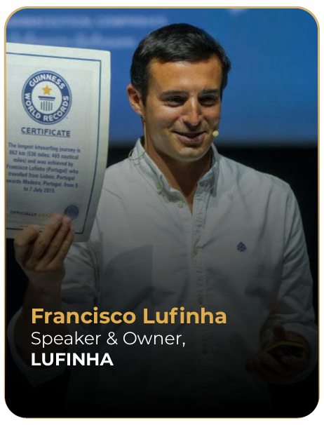 Francisco Lufinha, Speaker & Owner - LUFINHA, orador SCM Conference 2026