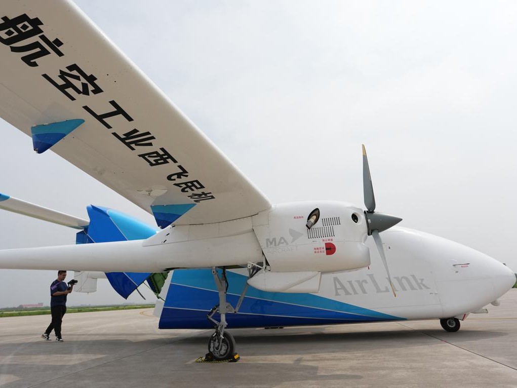 Avião autónomo de carga testado com êxito na China