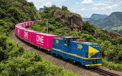 MRS Logística e ONE lançam corredor intermodal para o Porto de Santos