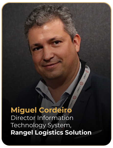 Miguel Cordeiro, Director Information Technology System - Rangel Logistics Solution, orador na SCM Conference 2026