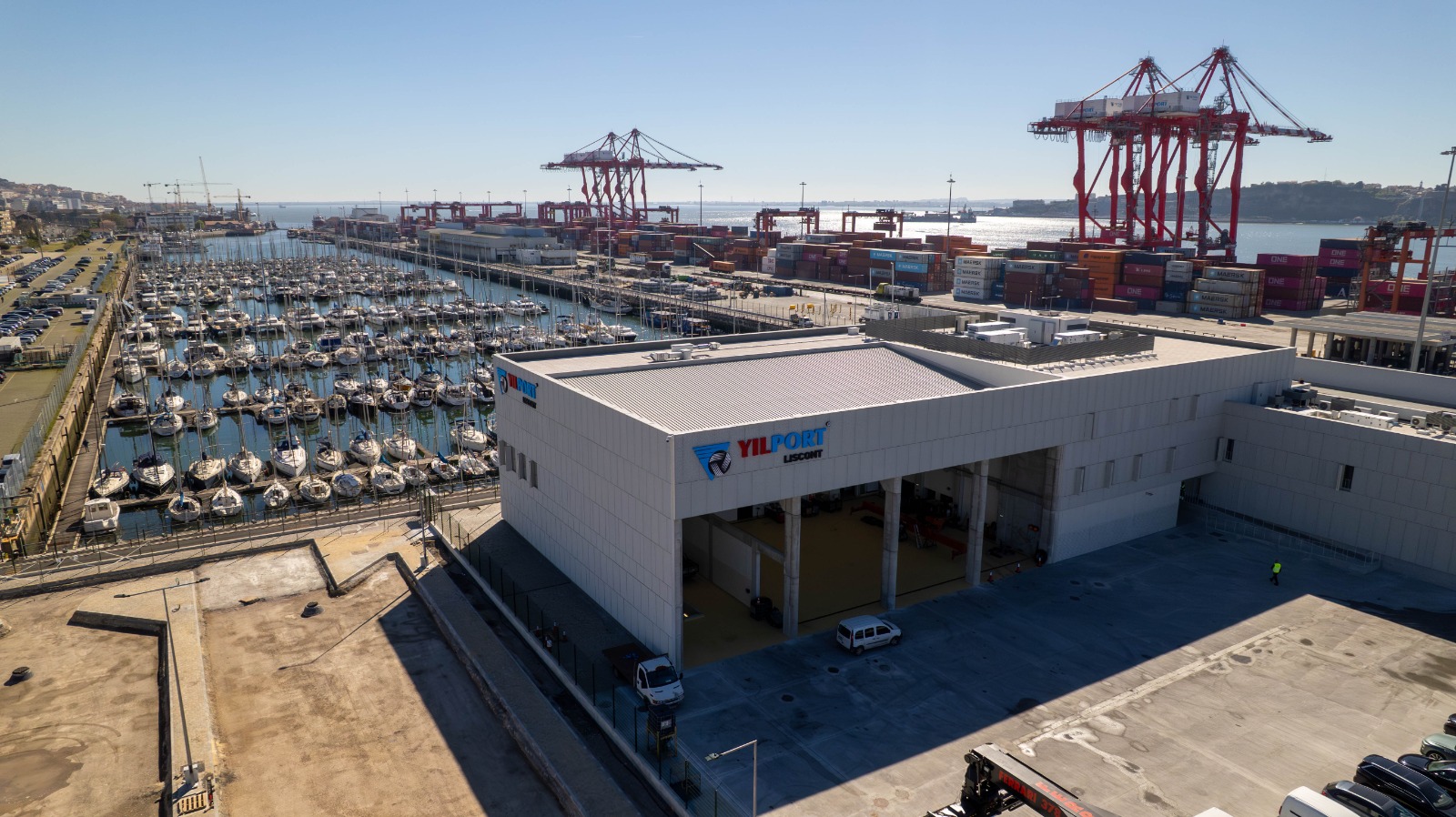 YILPORT tem novo edifício no Porto de Lisboa e reforça aposta em Portugal