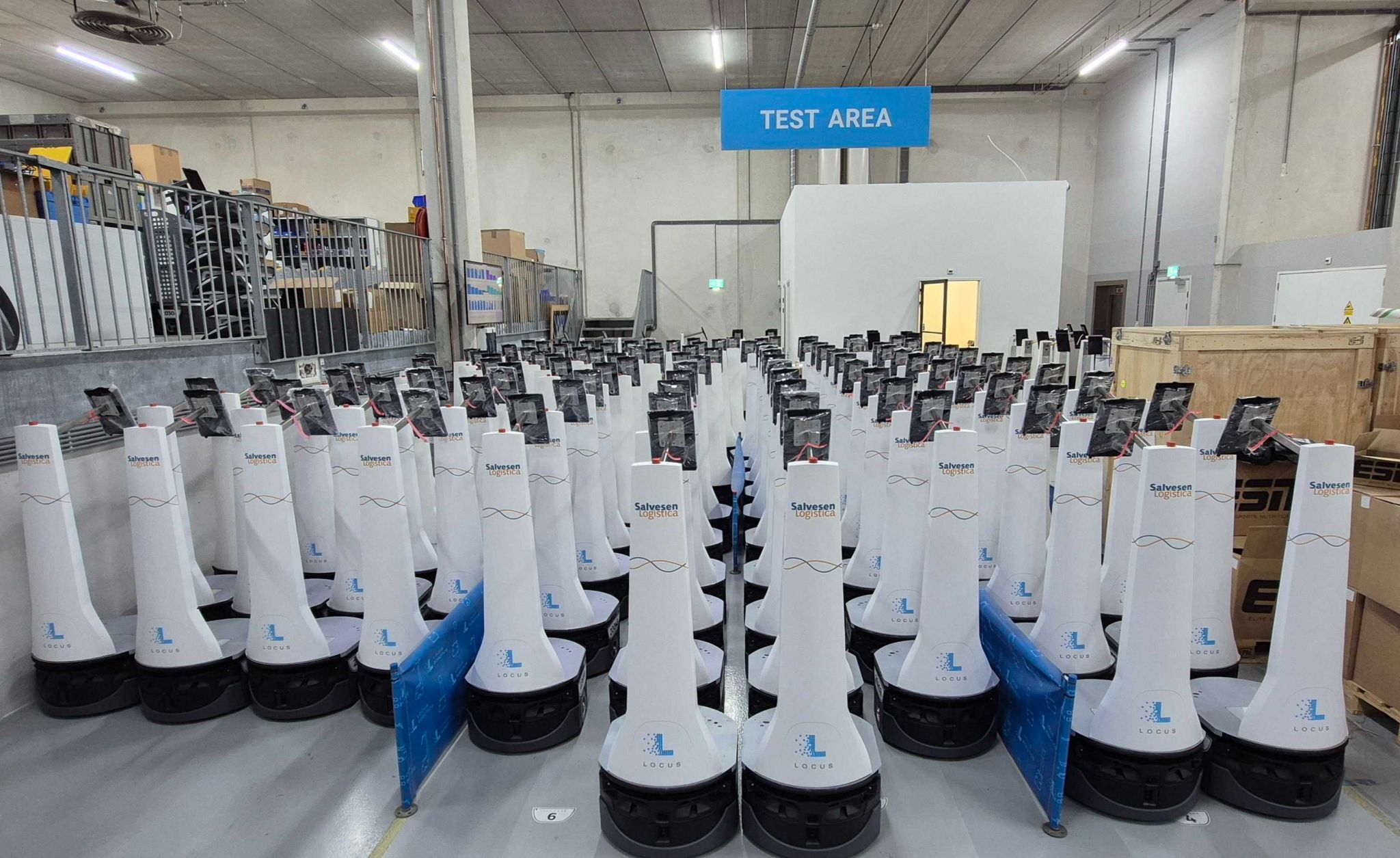 Salvesen Logística avança com 110 robôs em operação alimentar em Espanha
