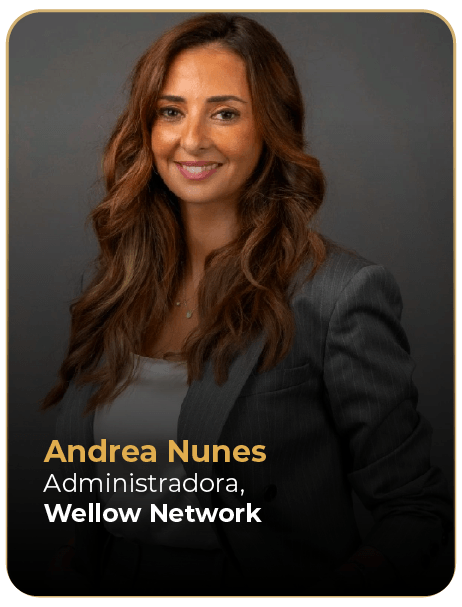 Andrea Nunes, Administradora - Wellow Network, oradora na SCM Conference 2026