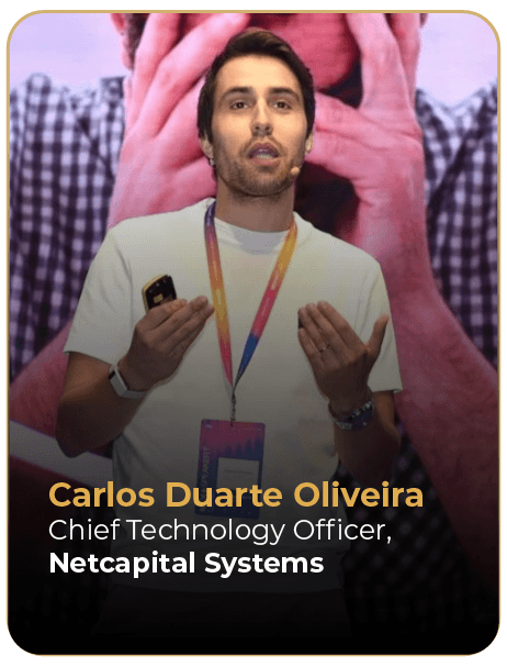 Carlos Duarte Oliveira, Chief Technology Officer - Netcapital Systems, orador na SCM Conference 2026