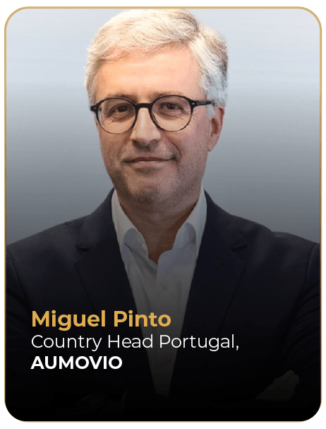 Miguel Pinto, Country Head Portugal - AUMOVIO Advanced Antenna, orador na SCM Conference 2026