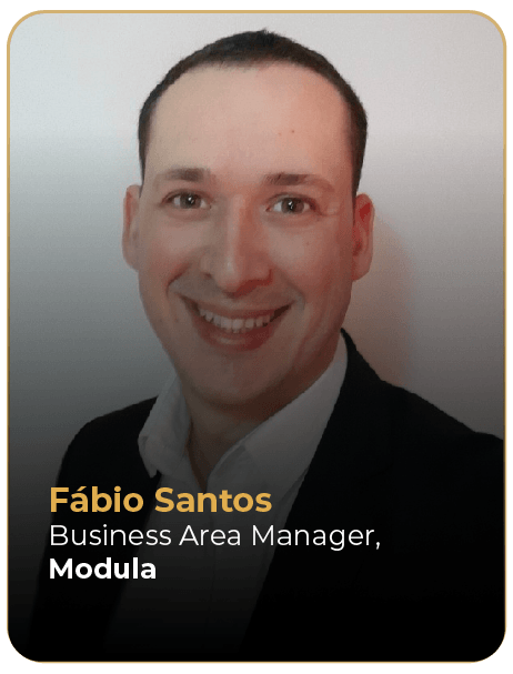 Fábio Santos, Area Manager - Modula, orador na SCM Conference 2026