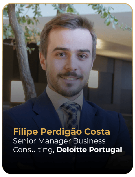 Filipe Perdigão Costa, Senior Manager Business Consulting, Deloitte Portugal, orador na SCM Conference 2026
