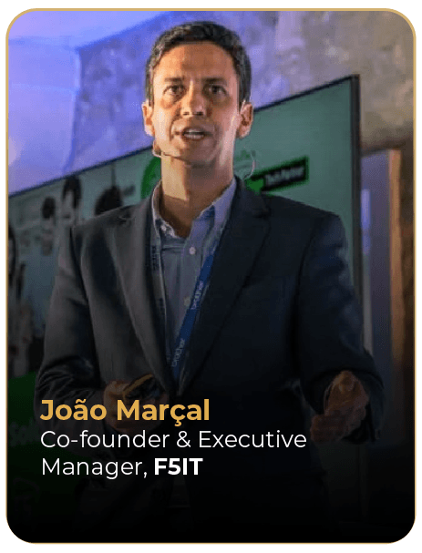 João Marçal, Co-founder & Executive Manager - F5IT, orador na SCM Conference 2026