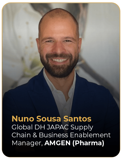 Nuno Sousa Santos, Global DH JAPAC Supply Chain & Business Enablement Manager, orador na SCM Conference 2026