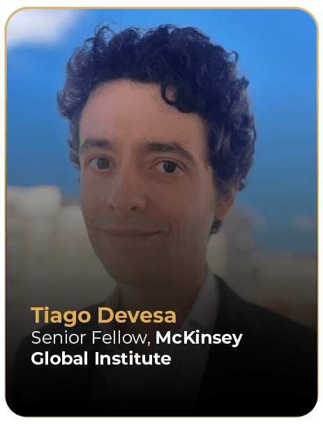 Tiago Devesa, Senior Fellow - McKinsey Global Institute, orador na SCM Conference 2026