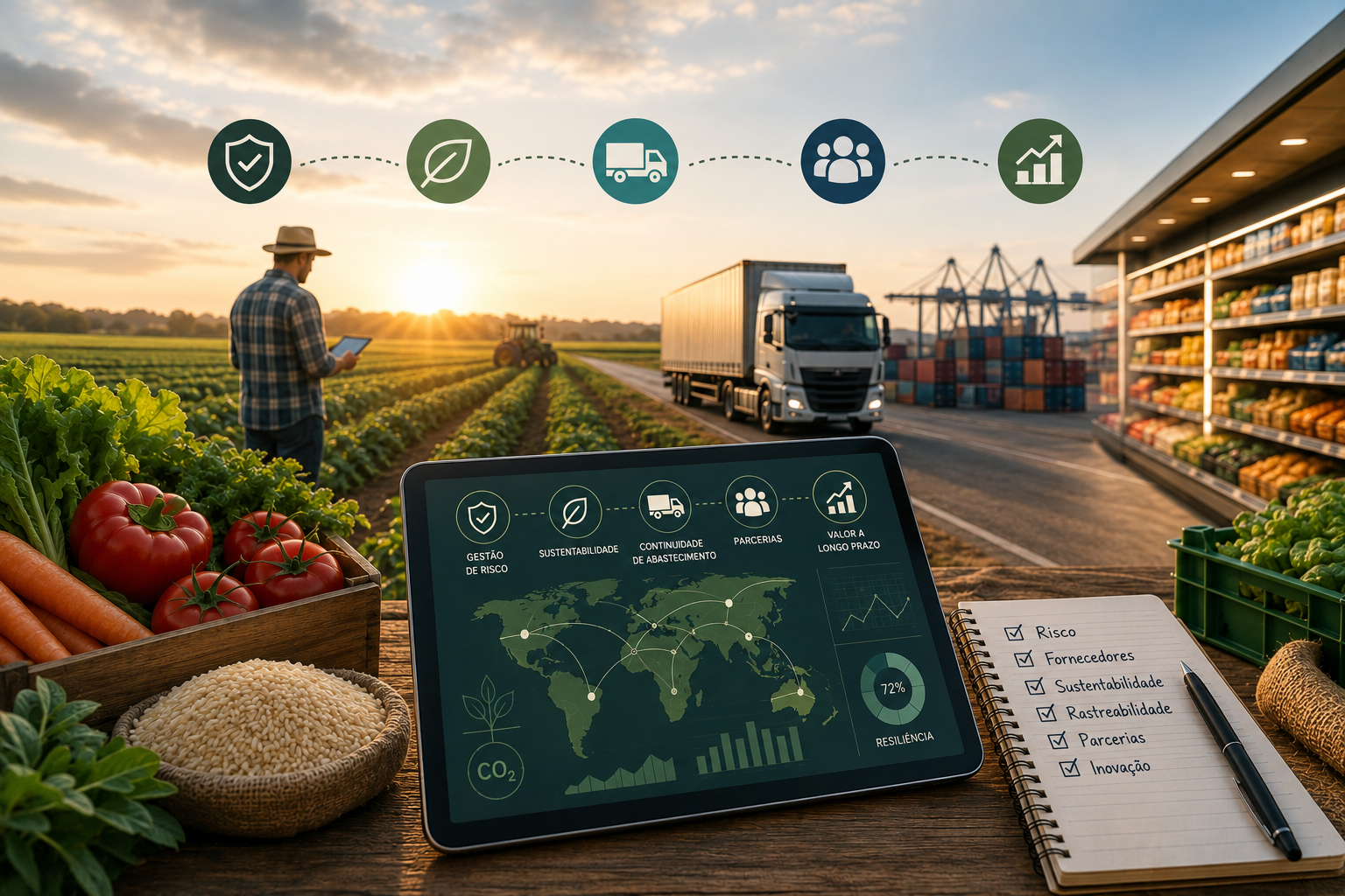 Procurement alimentar chamado a proteger o abastecimento