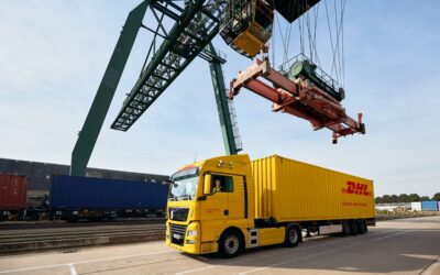 DHL põe Fórmula 1 na ferrovia pela primeira vez
