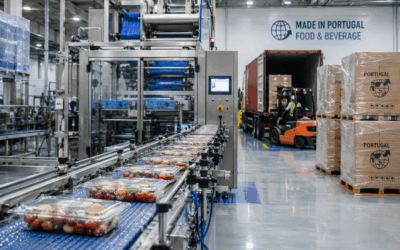 Indústria alimentar e das bebidas: exportações crescem 2% no primeiro trimestre