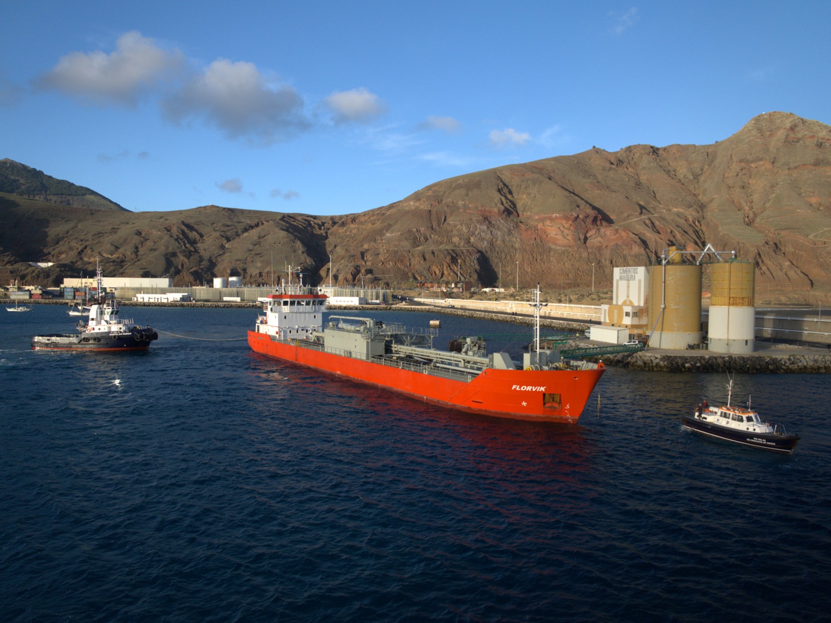 Carga nos portos da Madeira cresce no primeiro trimestre