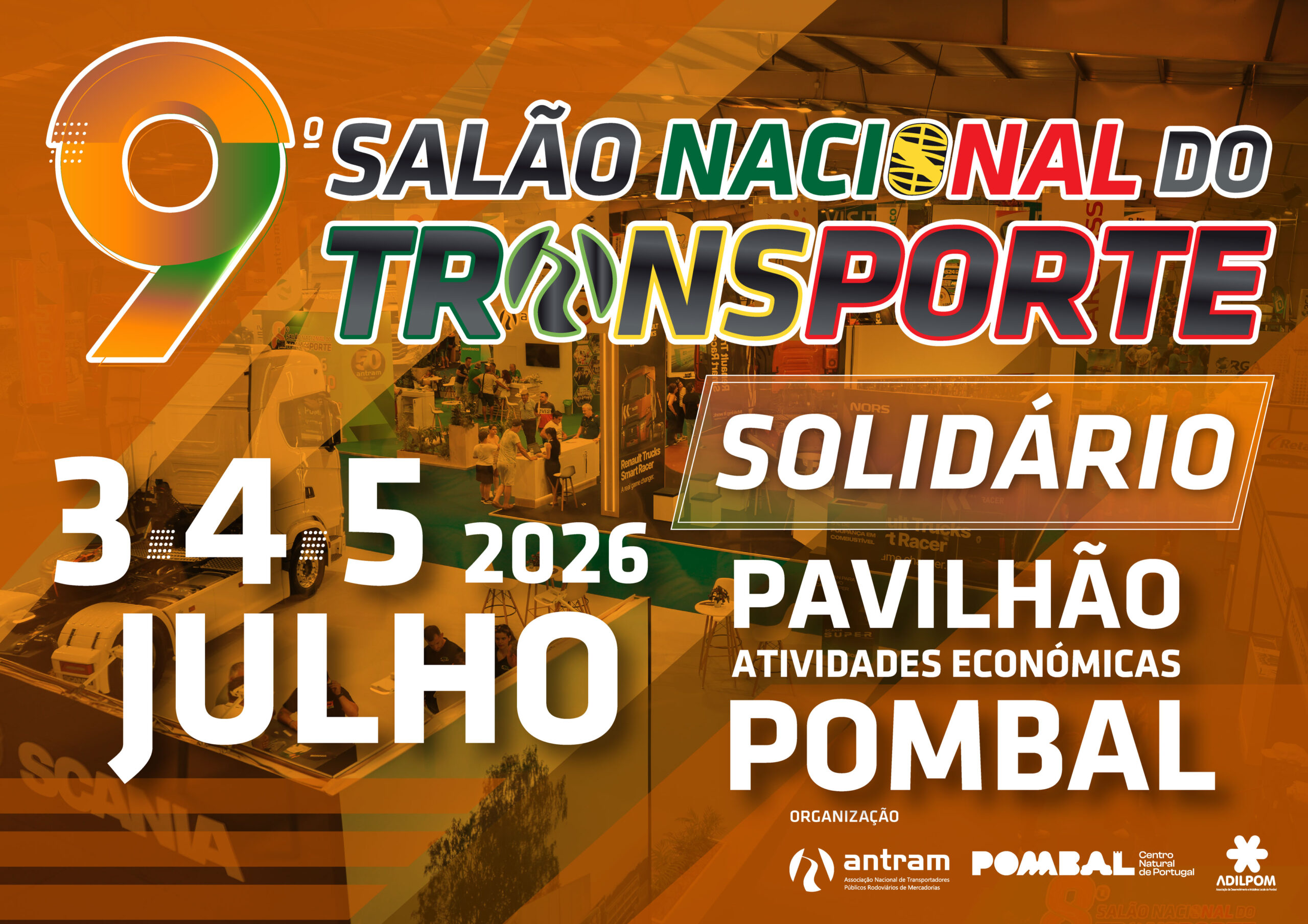 Salão Nacional do Transporte regressa a Pombal para uma edição solidária