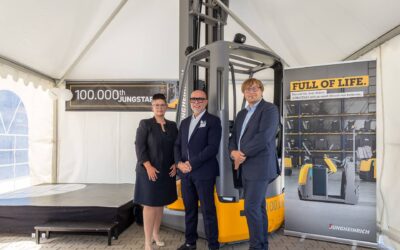 Jungheinrich atinge os 100 mil empilhadores recondicionados