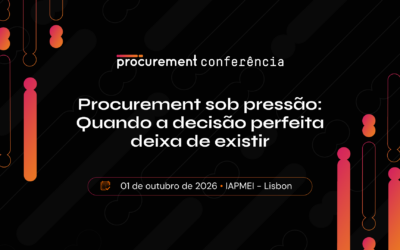 Procurement Conferência 2026 antecipa um programa feito de decisões reais