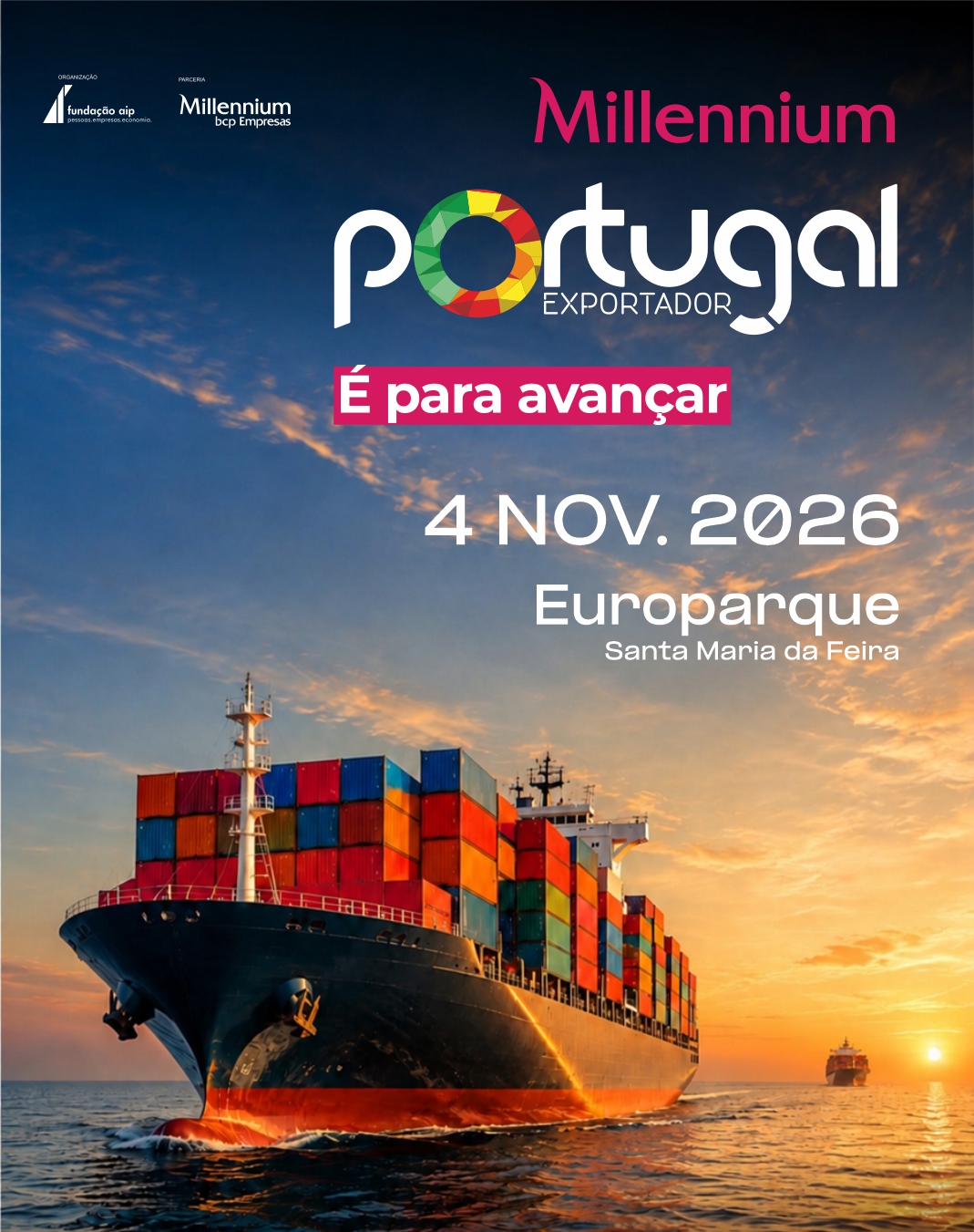 Millennium Portugal Exportador returns to Europarque with eight markets in the spotlight