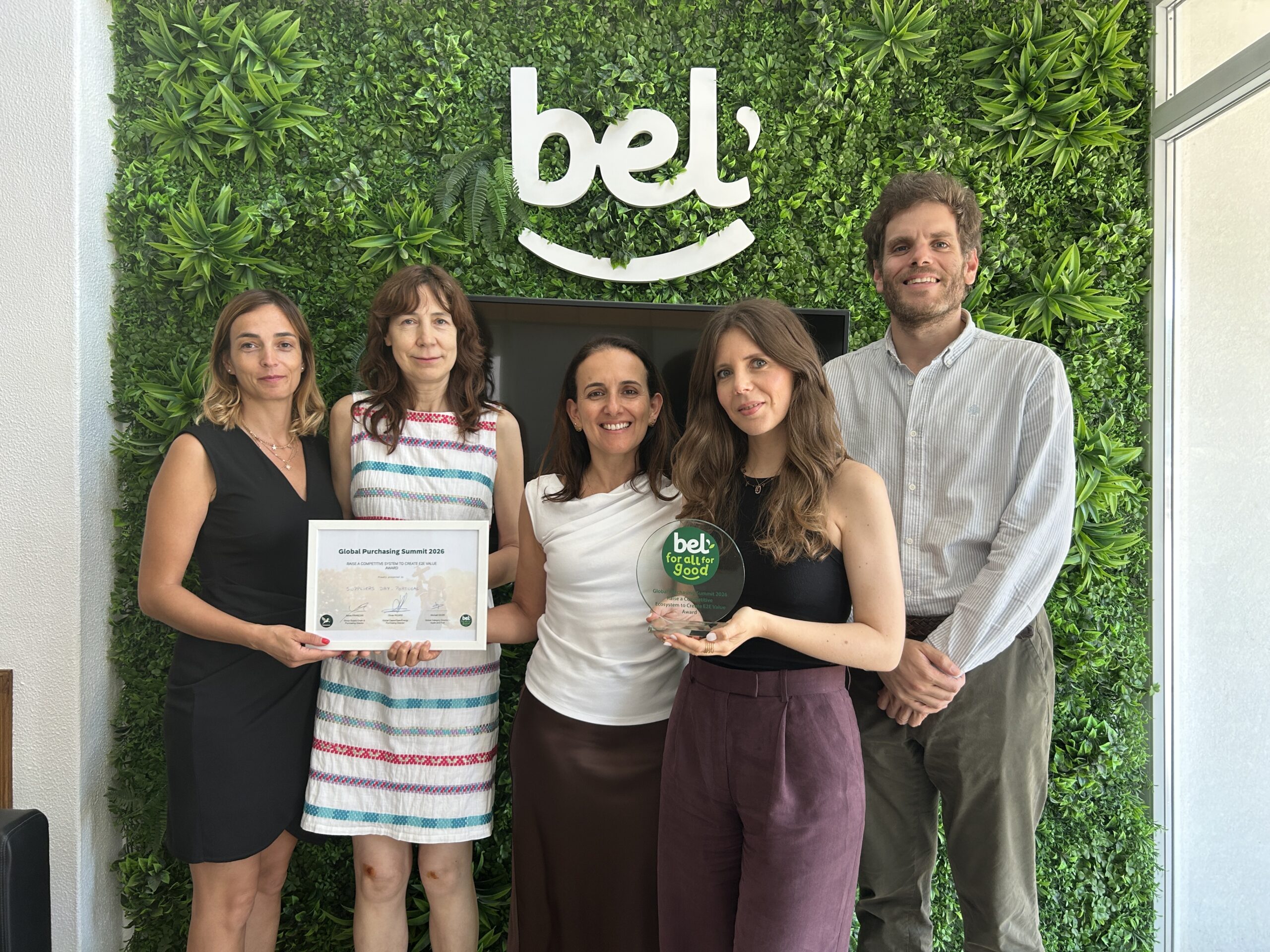 Equipa de compras da Bel Portugal reconhecida no Global Purchasing Summit