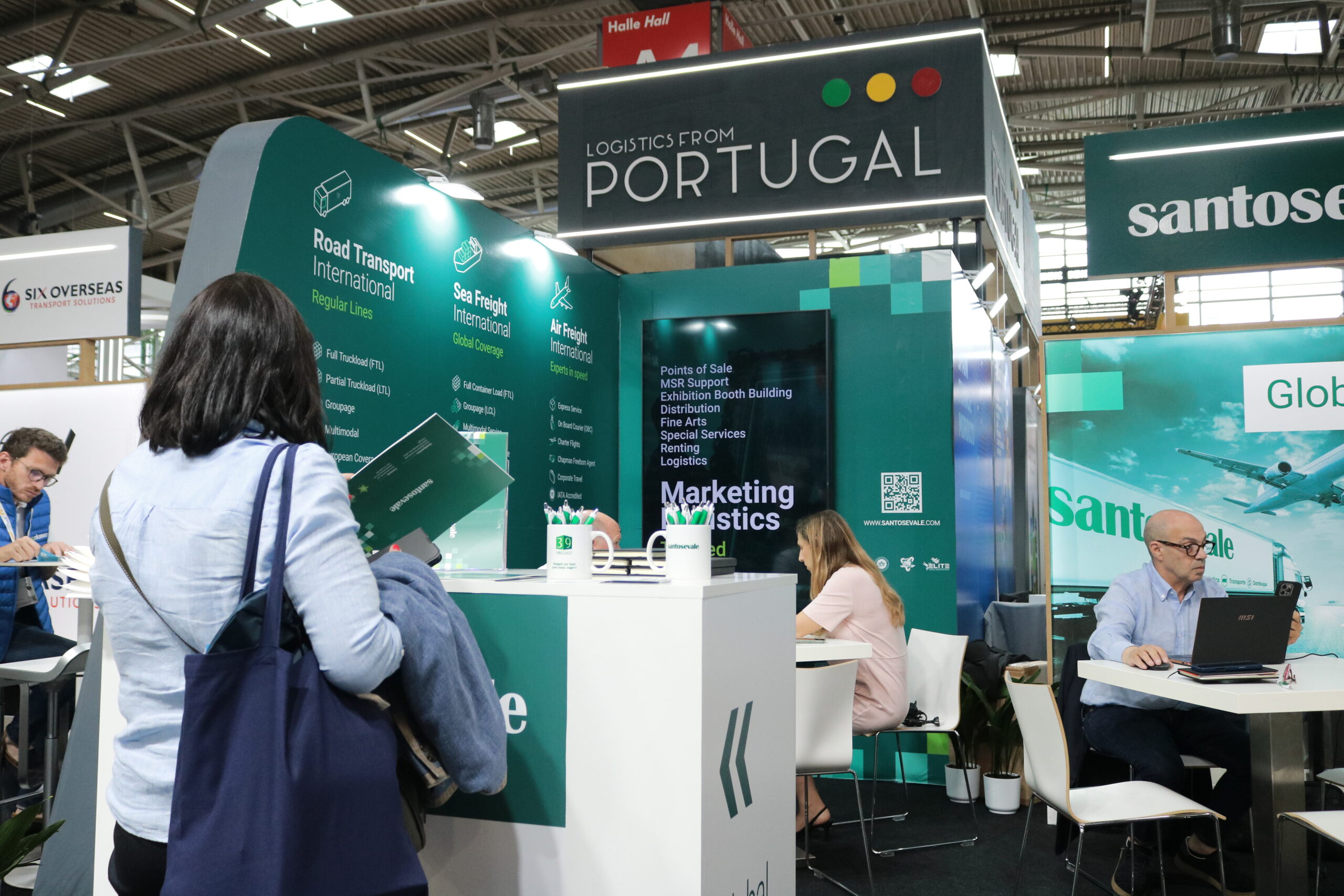 Portugal Pavilion na Transport Logistic 2025 - Logistics from Portugal - stand ilha