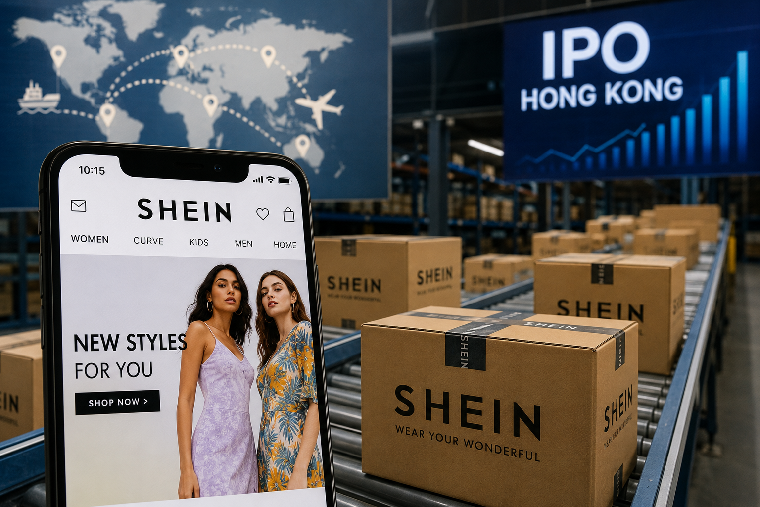 IPO da Shein coloca modelo de supply chain sob pressão