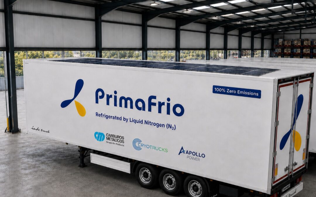 Primafrio comprova viabilidade do nitrogénio líquido para descarbonizar cadeia de frio