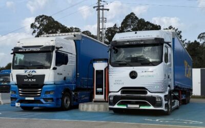 Mercedes-Benz Trucks reforça frota elétrica da TJA