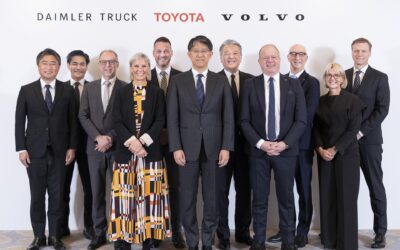 Toyota, Volvo e Daimler Truck procuram dar escala ao hidrogénio no transporte pesado
