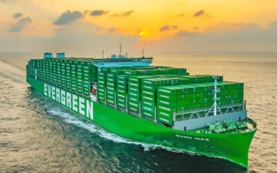 Evergreen atinge os dois milhões de contentores de capacidade
