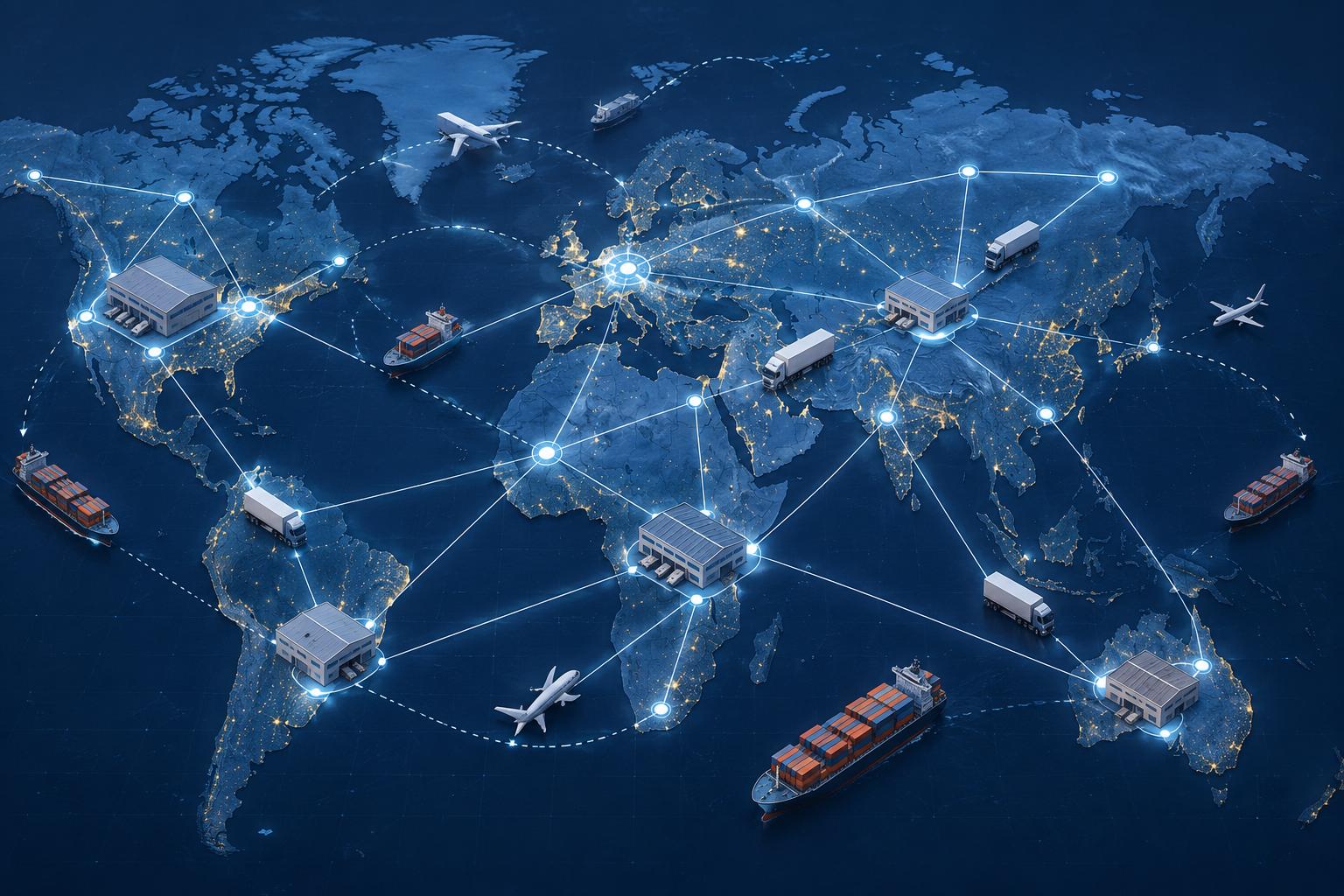 72% dos líderes de supply chain revêm decisões sobre redes logísticas, revela Gartner